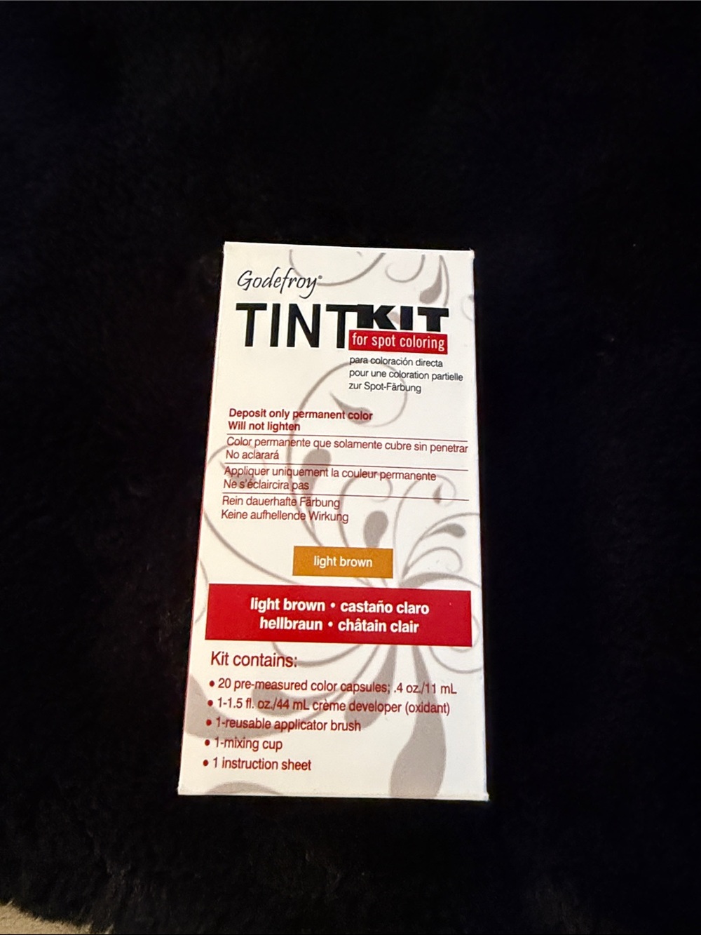 Tint Kit Light Brown - Spot Coloring for Brows